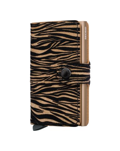 WEB_Small-Zebra - Miniwallet - Beige - Sand - Front Secrid Miniwallet carbon