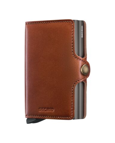 WEB_Small-Texano - Twinwallet -Saddle - Earth Grey - Front Secrid Twinwallet Speciale uitvoeringen