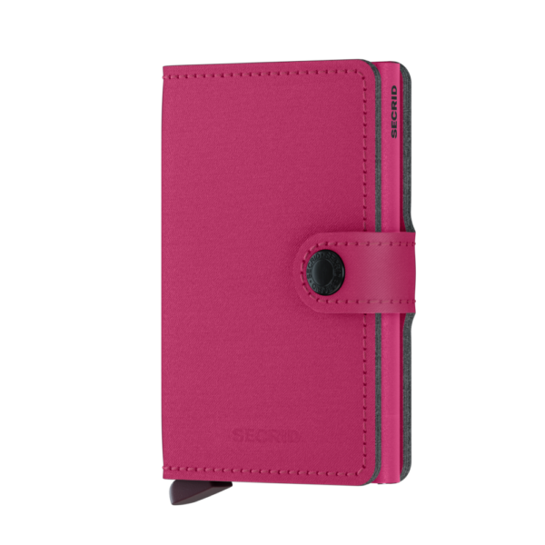 Secrid_Miniwallet_Yard_Powder_Fuchsia_Front Secrid Miniwallet Yard non-leather