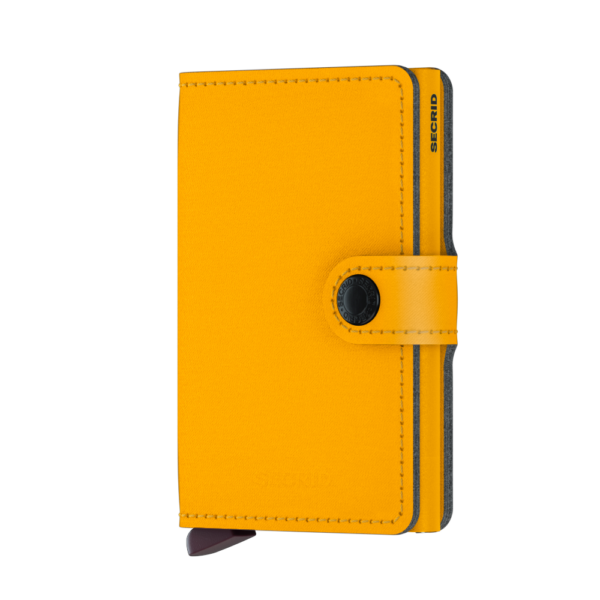 Secrid_Miniwallet_Yard_Powder_Ochre_Front Secrid Miniwallet Yard non-leather