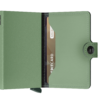 Secrid_Miniwallet_Yard_Powder_Pistachio_Semi_Open Secrid Miniwallet Yard non-leather