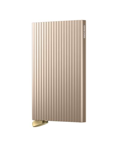 WEB_Small-Cardprotector Fluted - Cashmere+ - Front Secrid CardProtector Premium Plus