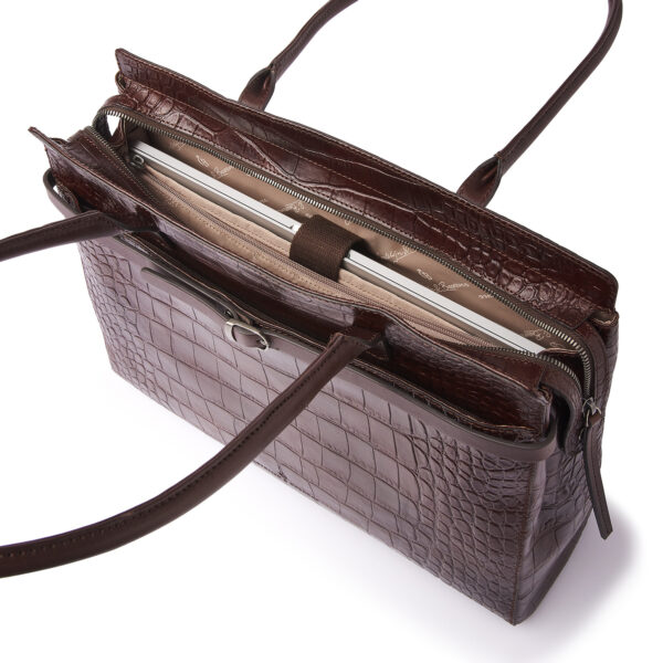 Castelijn en Beerens Rien Croco dameswerktas Tess