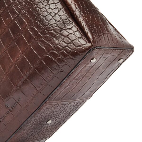 809759MO-6 Castelijn en Beerens Rien Croco dameswerktas