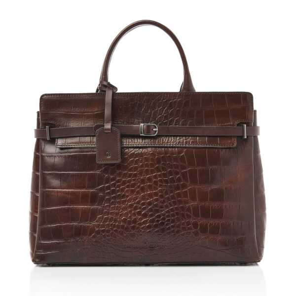 809759MO-9 Castelijn en Beerens Rien Croco dameswerktas