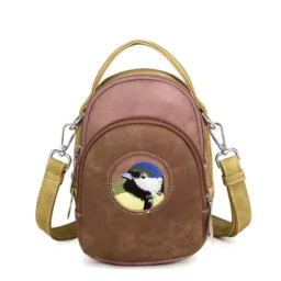 Darkbrown/Lilac/Yellow