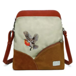 Beige/Red/Cognac