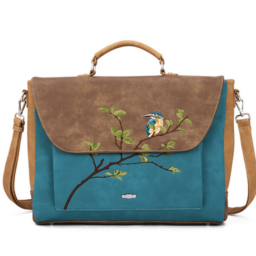 Teal/Brown