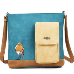 Teal/Beige