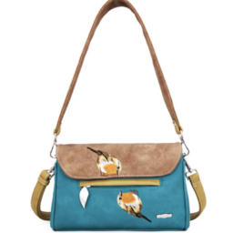 Teal/Brown