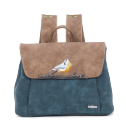 Teal/Brown